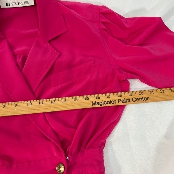 Ms. Chaus vintage dress with removable shoulder pads. - Picture 15 of 15